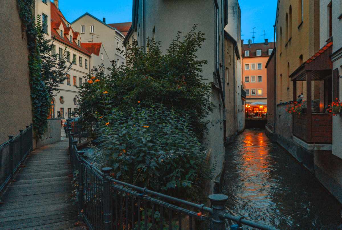 Augsburg river Photo