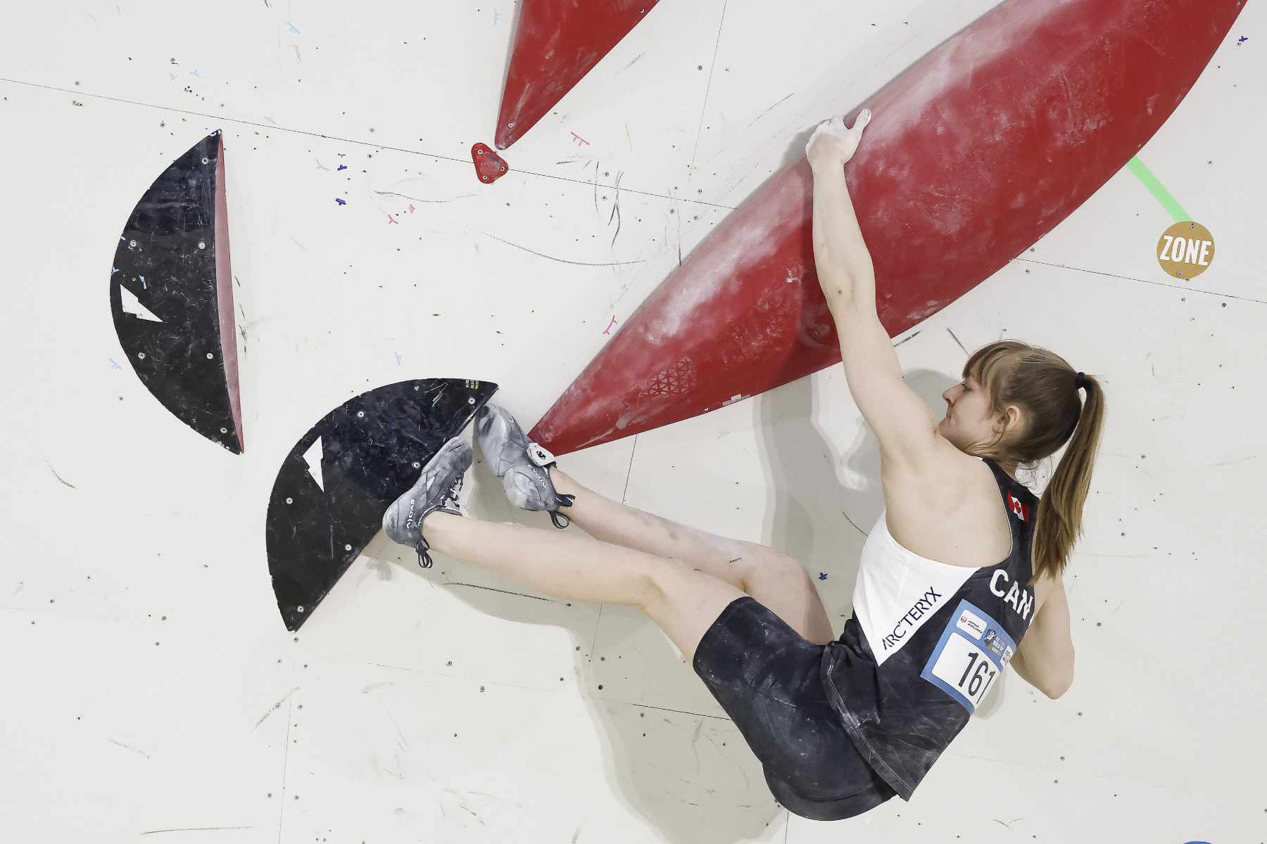 Canada competing Women's Qualifiers IFSC Hachioji World Cup