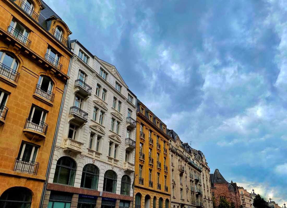 Rue Charlemagne in Metz, France