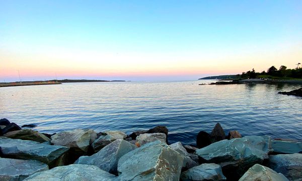 Nova Scotia rocks and water