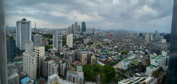 Seoul, South Korea panoramic view