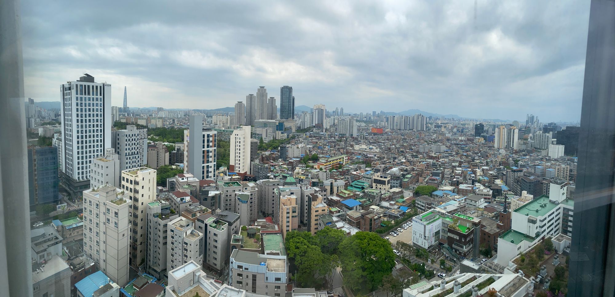 Seoul, South Korea panoramic view