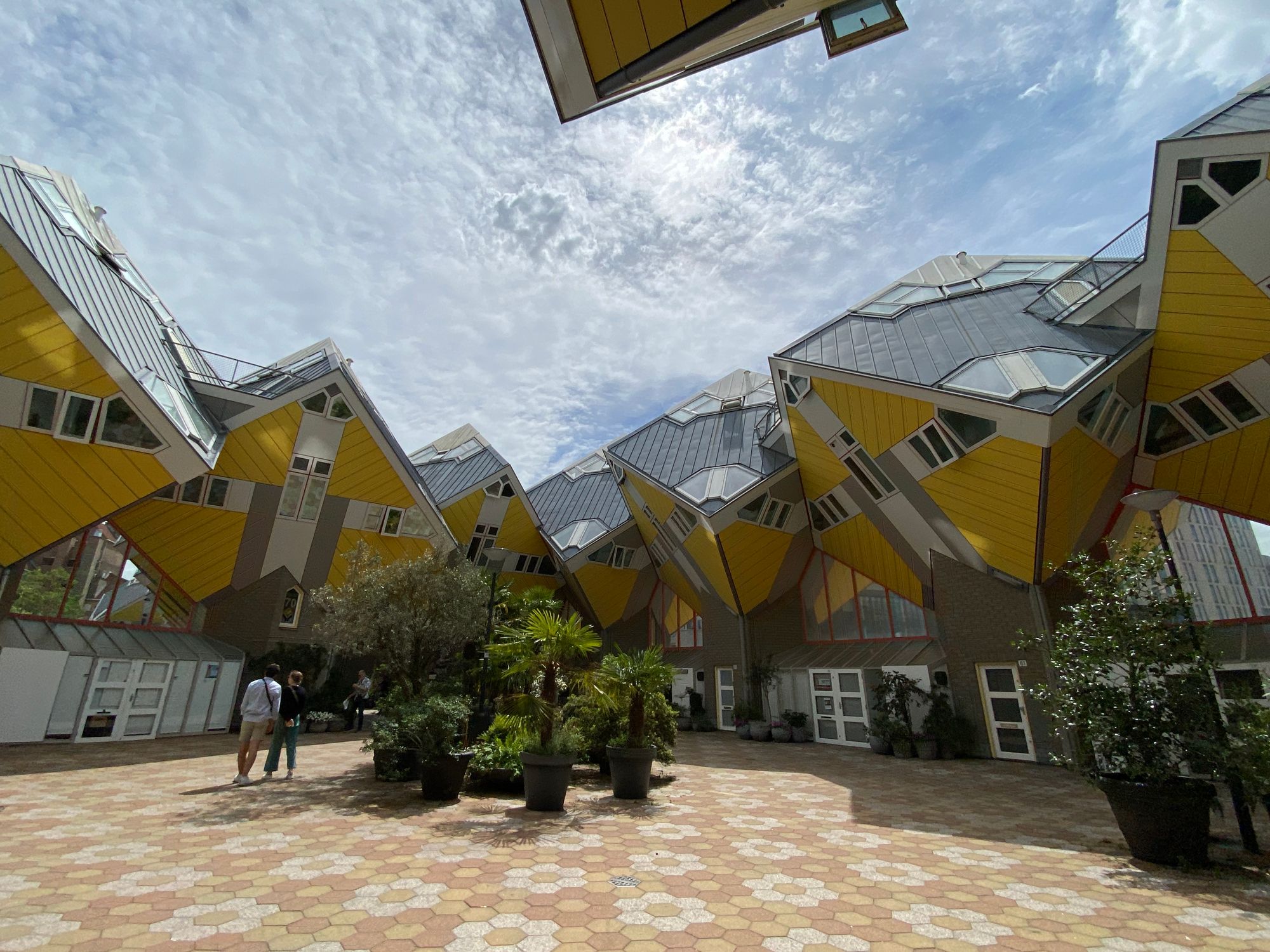 The Cube Houses in Rotterdam, Netherlands